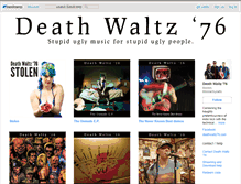 Tablet Screenshot of deathwaltz76.bandcamp.com