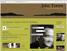 Tablet Screenshot of johntorres.bandcamp.com