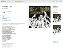 Tablet Screenshot of prisoner13.bandcamp.com