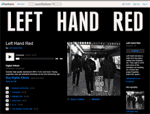 Tablet Screenshot of lefthandred.bandcamp.com