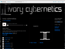 Tablet Screenshot of ivorycybernetics.bandcamp.com