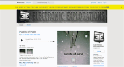 Desktop Screenshot of electronicexplorations.bandcamp.com