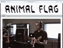Tablet Screenshot of animalflag.bandcamp.com