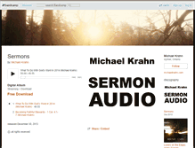 Tablet Screenshot of michaelkrahn.bandcamp.com