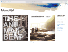 Tablet Screenshot of animalbeat.bandcamp.com