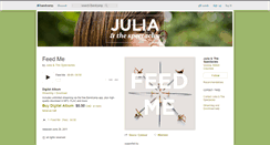 Desktop Screenshot of juliathespectacles.bandcamp.com