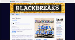 Desktop Screenshot of blackbreaks.bandcamp.com