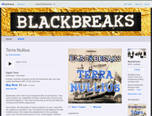 Tablet Screenshot of blackbreaks.bandcamp.com