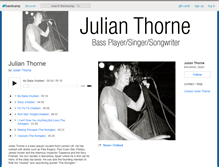 Tablet Screenshot of julianthorne.bandcamp.com