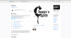 Desktop Screenshot of chantersalley.bandcamp.com