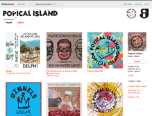 Tablet Screenshot of popicalisland.bandcamp.com