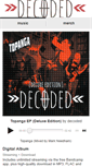 Mobile Screenshot of decoded.bandcamp.com