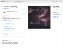 Tablet Screenshot of ethangilbert.bandcamp.com