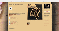 Desktop Screenshot of mikemeandthefamily.bandcamp.com
