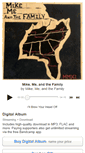 Mobile Screenshot of mikemeandthefamily.bandcamp.com