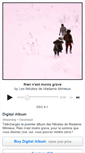 Mobile Screenshot of lesnitratesdemadamemimieux.bandcamp.com
