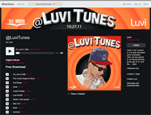 Tablet Screenshot of luvitunes.bandcamp.com