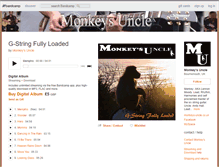 Tablet Screenshot of monkeysuncle1.bandcamp.com