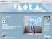 Tablet Screenshot of florahappytoday.bandcamp.com