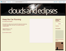 Tablet Screenshot of cloudsandeclipses.bandcamp.com