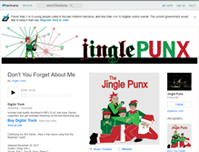 Tablet Screenshot of jinglepunx.bandcamp.com