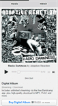 Mobile Screenshot of adaptivereaction.bandcamp.com