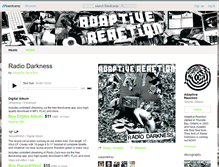 Tablet Screenshot of adaptivereaction.bandcamp.com