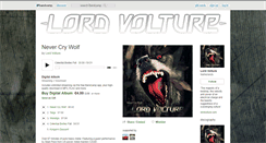 Desktop Screenshot of lordvolture.bandcamp.com