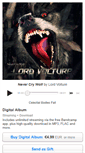 Mobile Screenshot of lordvolture.bandcamp.com