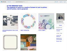 Tablet Screenshot of embarrassing.bandcamp.com