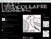 Tablet Screenshot of collapsefl.bandcamp.com