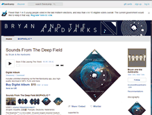 Tablet Screenshot of bryanandtheaardvarks.bandcamp.com