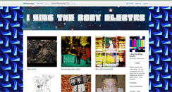 Desktop Screenshot of isingthebodyelectrc.bandcamp.com