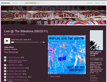 Tablet Screenshot of casefederal.bandcamp.com