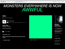 Tablet Screenshot of monsterseverywhere.bandcamp.com