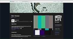 Desktop Screenshot of benveneer.bandcamp.com