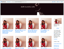 Tablet Screenshot of debsmusiclife.bandcamp.com
