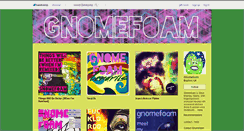 Desktop Screenshot of gnomefoam.bandcamp.com