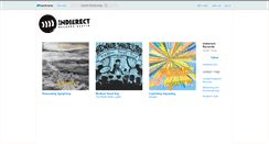 Desktop Screenshot of indierect.bandcamp.com