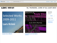 Tablet Screenshot of larskrimi.bandcamp.com