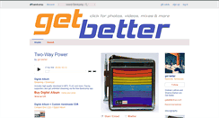 Desktop Screenshot of getbetter.bandcamp.com