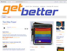 Tablet Screenshot of getbetter.bandcamp.com