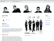 Tablet Screenshot of gfam.bandcamp.com