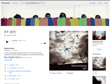Tablet Screenshot of canyonlands.bandcamp.com