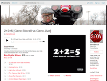 Tablet Screenshot of genestovall.bandcamp.com