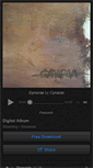 Mobile Screenshot of cynarae.bandcamp.com