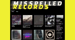 Desktop Screenshot of misspelledrecords.bandcamp.com