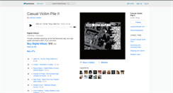 Desktop Screenshot of casualvictimpile2.bandcamp.com