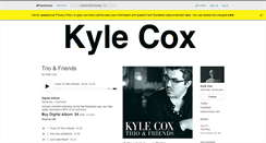 Desktop Screenshot of kylecox.bandcamp.com