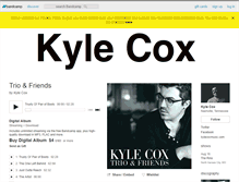 Tablet Screenshot of kylecox.bandcamp.com